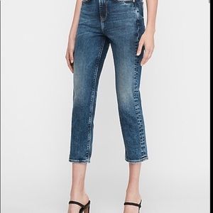 Express slim ankle jeans